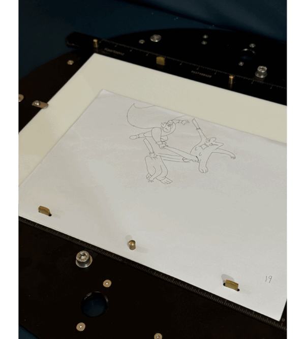16 Field Traditional Animation Metal Disc